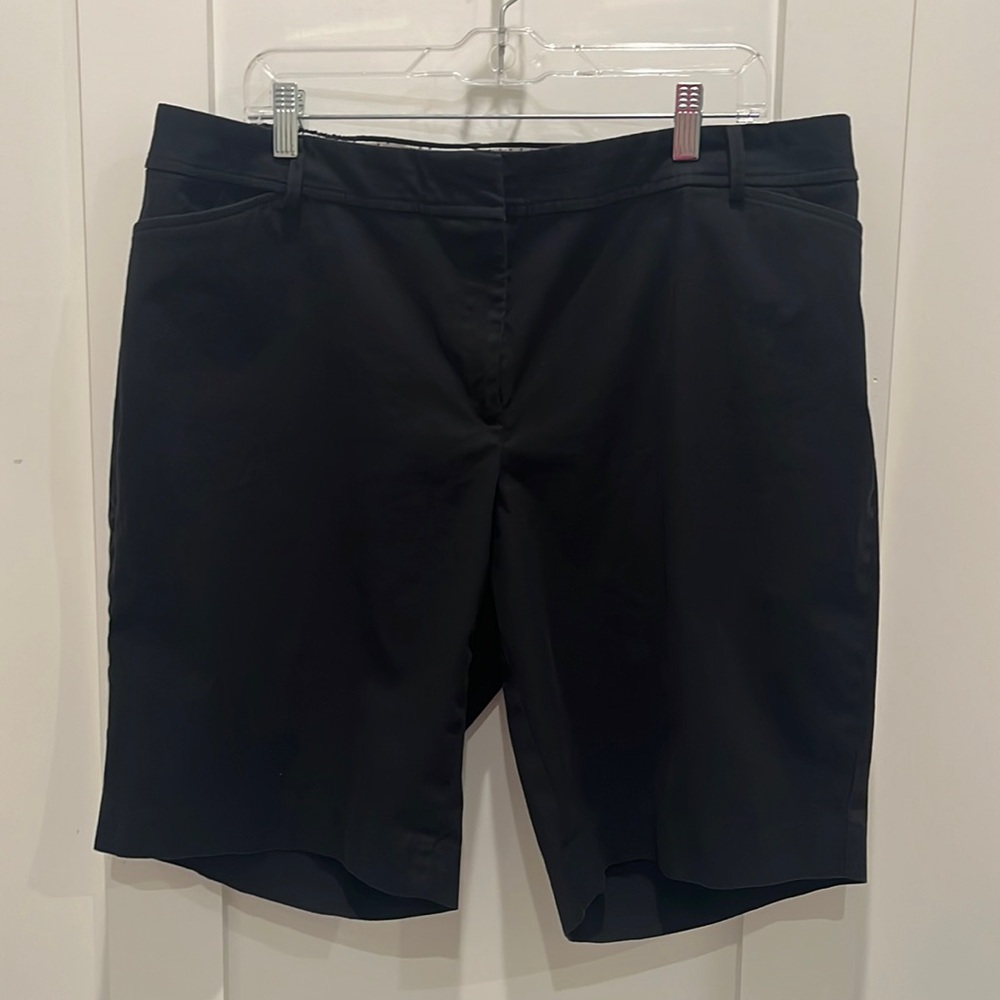 Talbots Classic Black Women's Bermuda Shorts